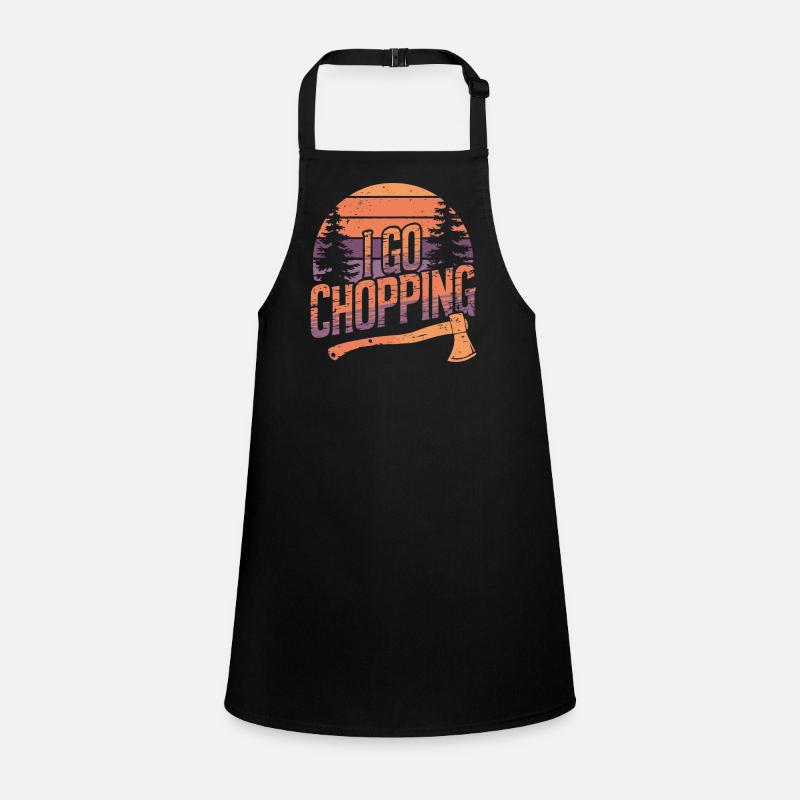 Lumberjack Wood Chopping Tree Cutter Children's Apron