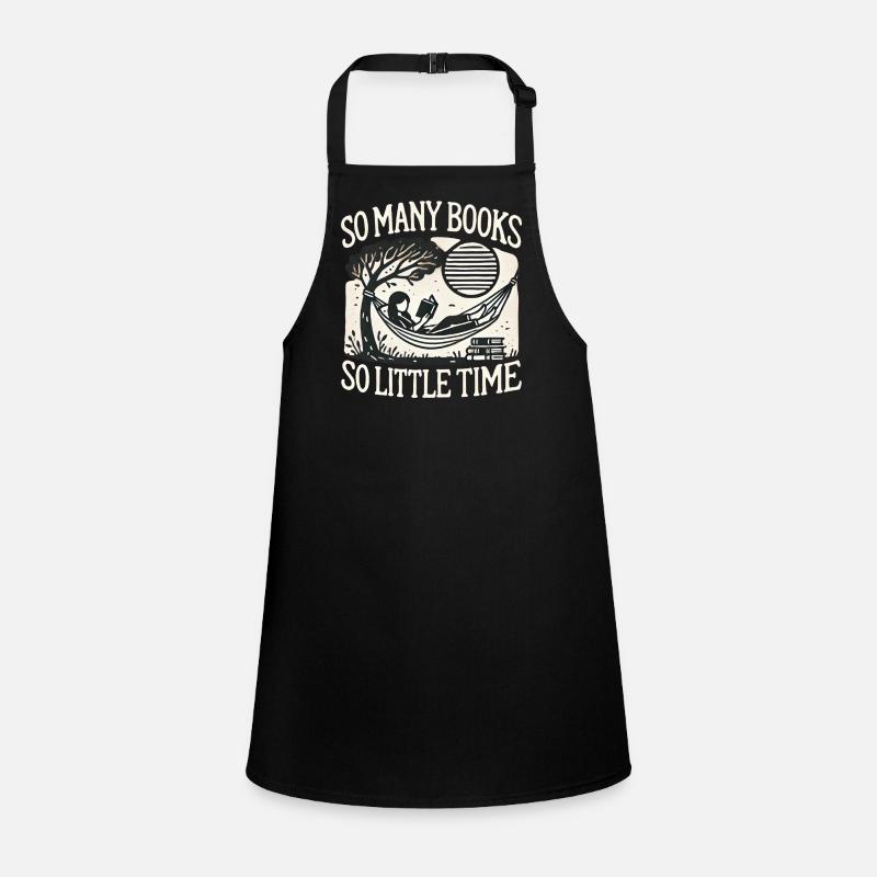 So Many Books, So Little Time Children's Apron