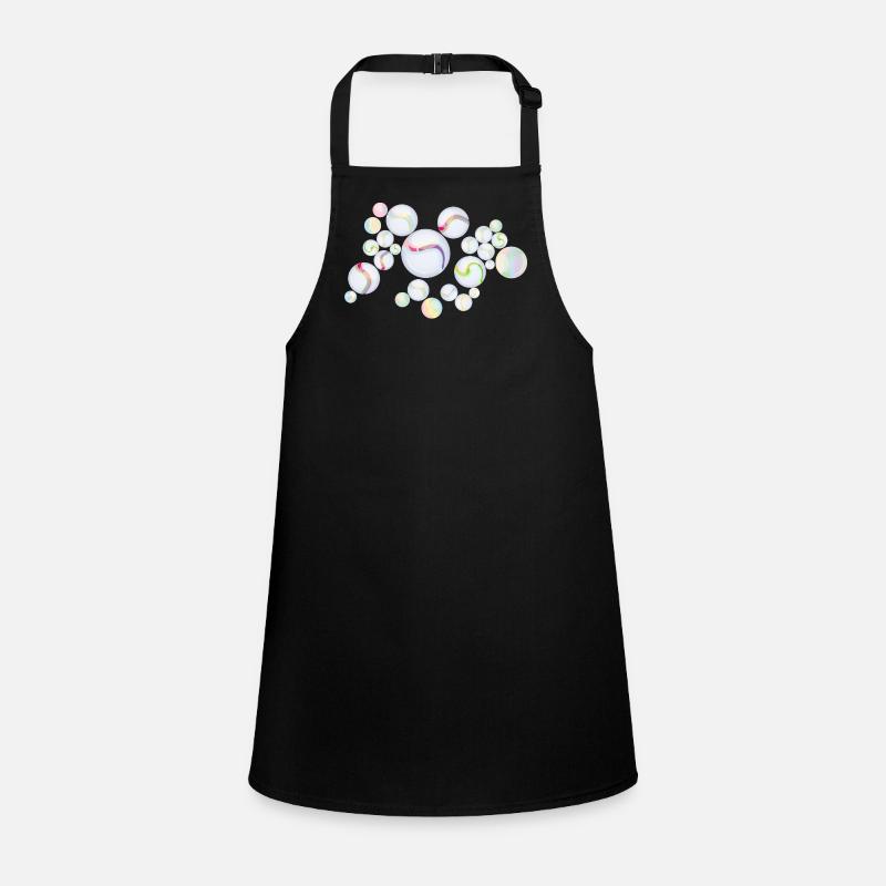 Marbles with Pattern – Shimmering Elegance Children's Apron