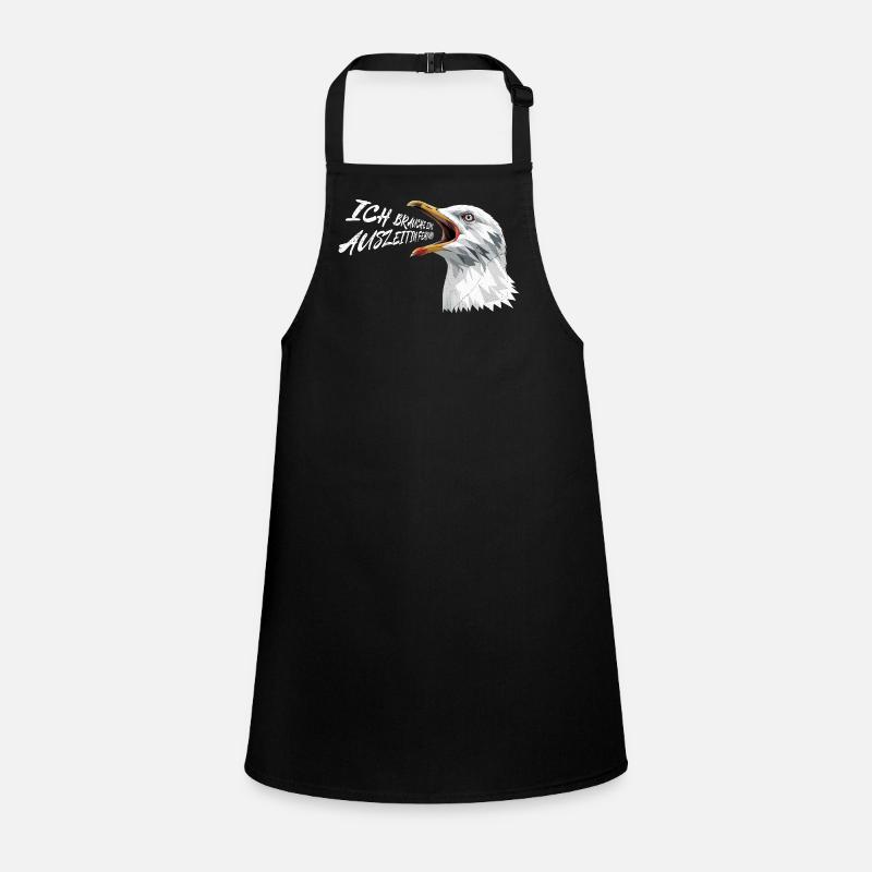 Baltic Sea NEED A BREAK IN FEHMARN Funny Children's Apron