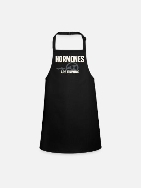 Perimenopause Humor Perimenopause - Children's Apron - black - Front