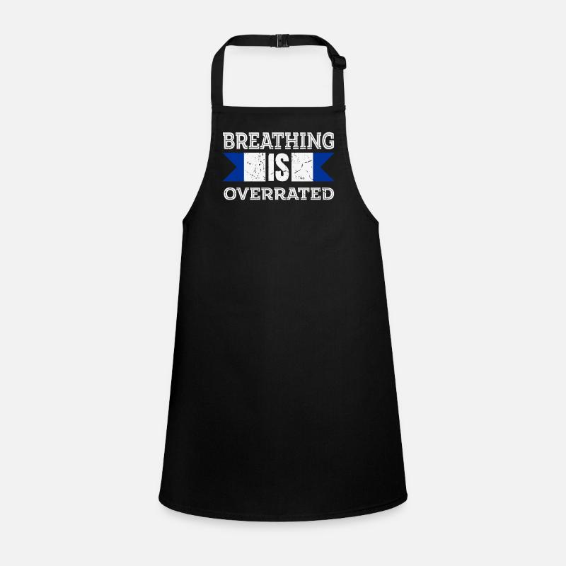 Breathing is Overrated Children's Apron