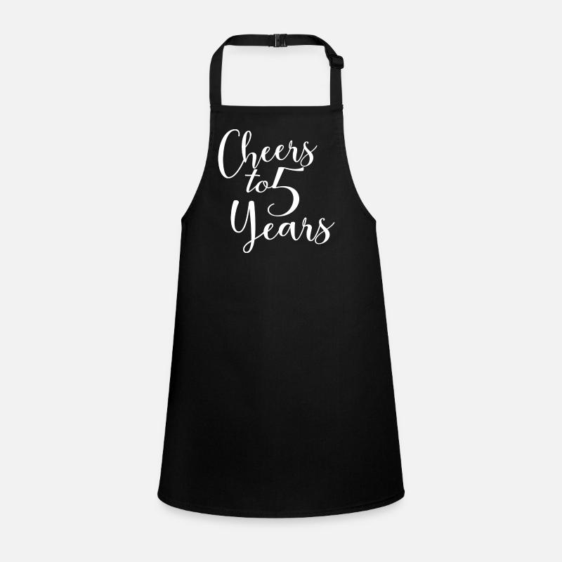 Prost auf 5 Jahre 5. Geburtstag Schürze für Kinder
