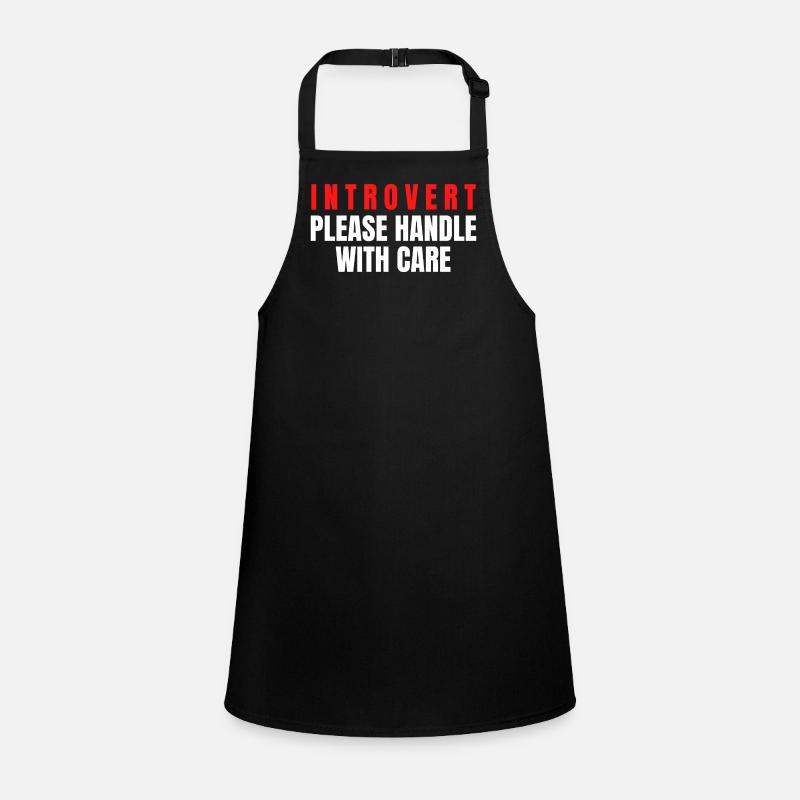 Introvert Please Handle With Care Children's Apron