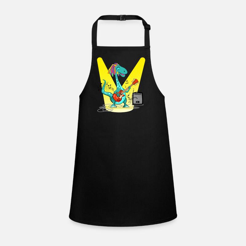 Dino Rasta Cool #2 Schürze für Kinder