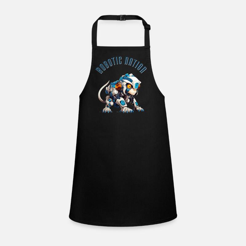 robotic nation 4 Children's Apron