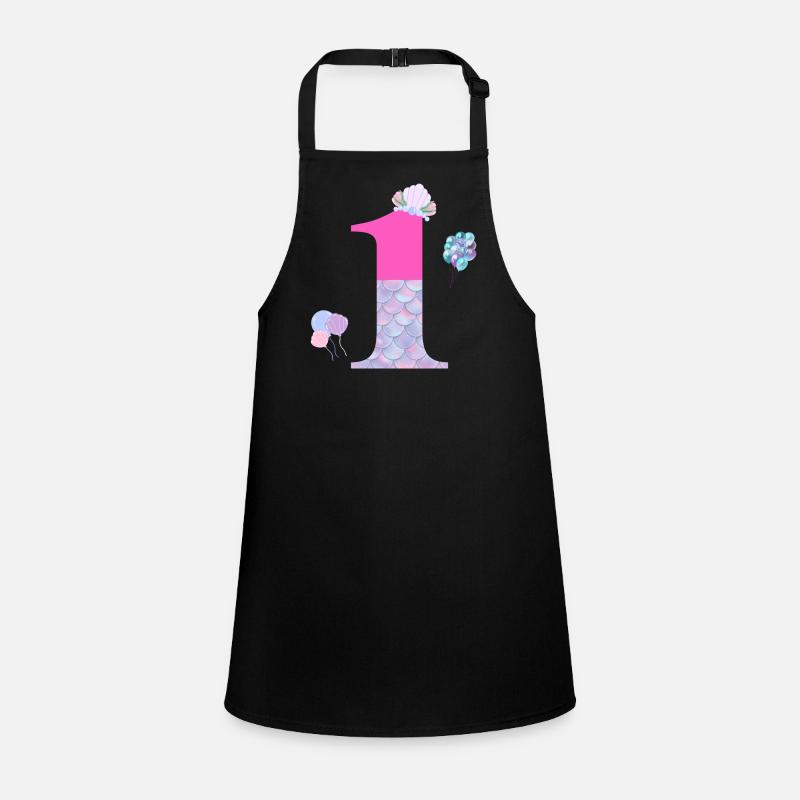 1st birthday mermaid Children's Apron