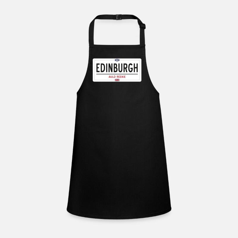 Edinburgh town sign Children's Apron