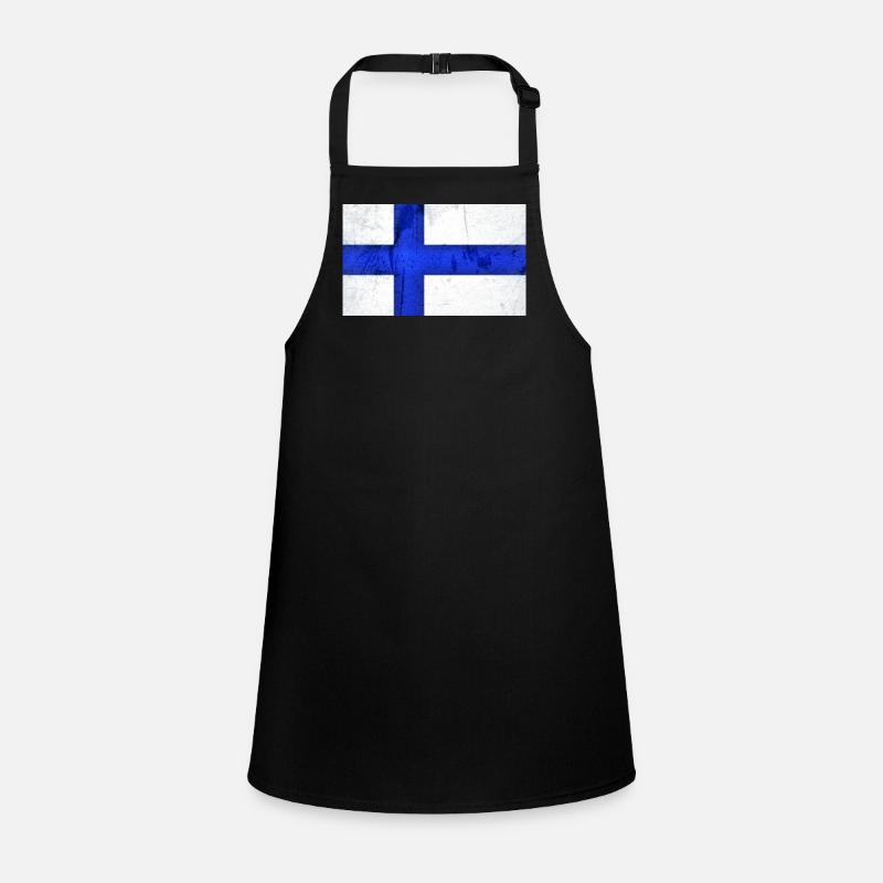 Finnland Flagge Schürze für Kinder