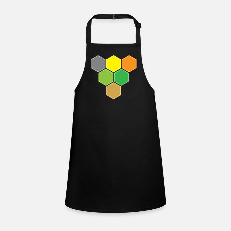 Hexagons gegen Sieg Schürze für Kinder