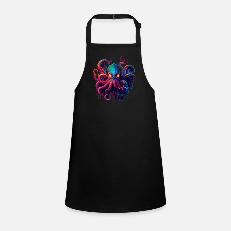 Octopus illustration Children's Apron