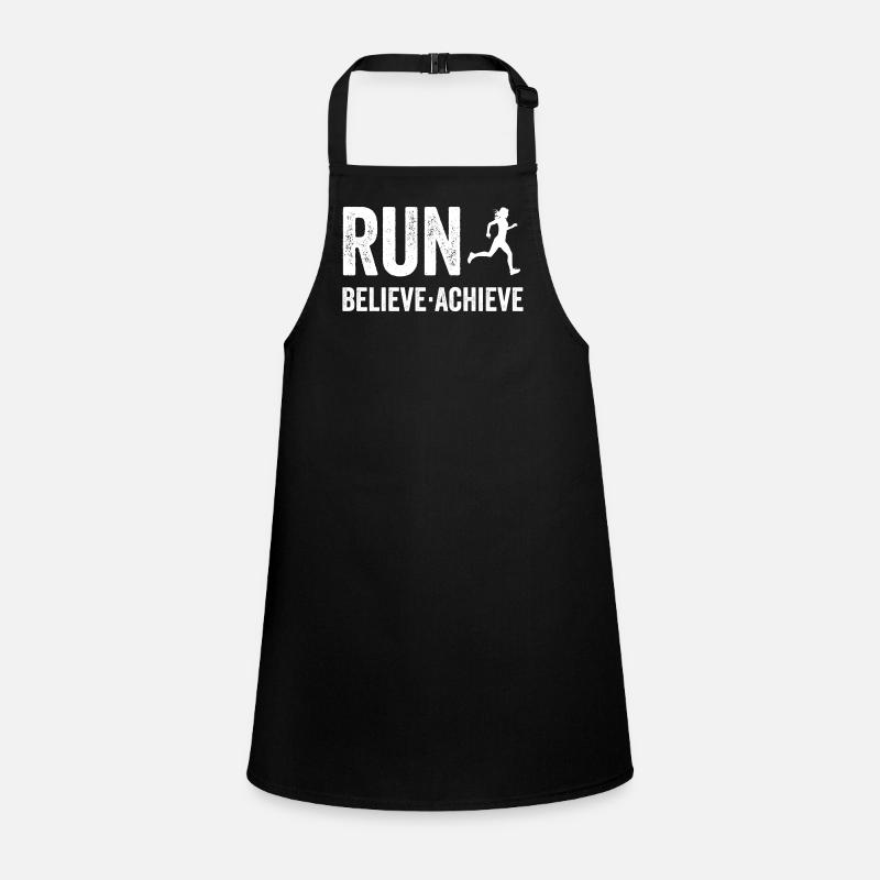 Marathon - Run. Believe. Achieve. Children's Apron