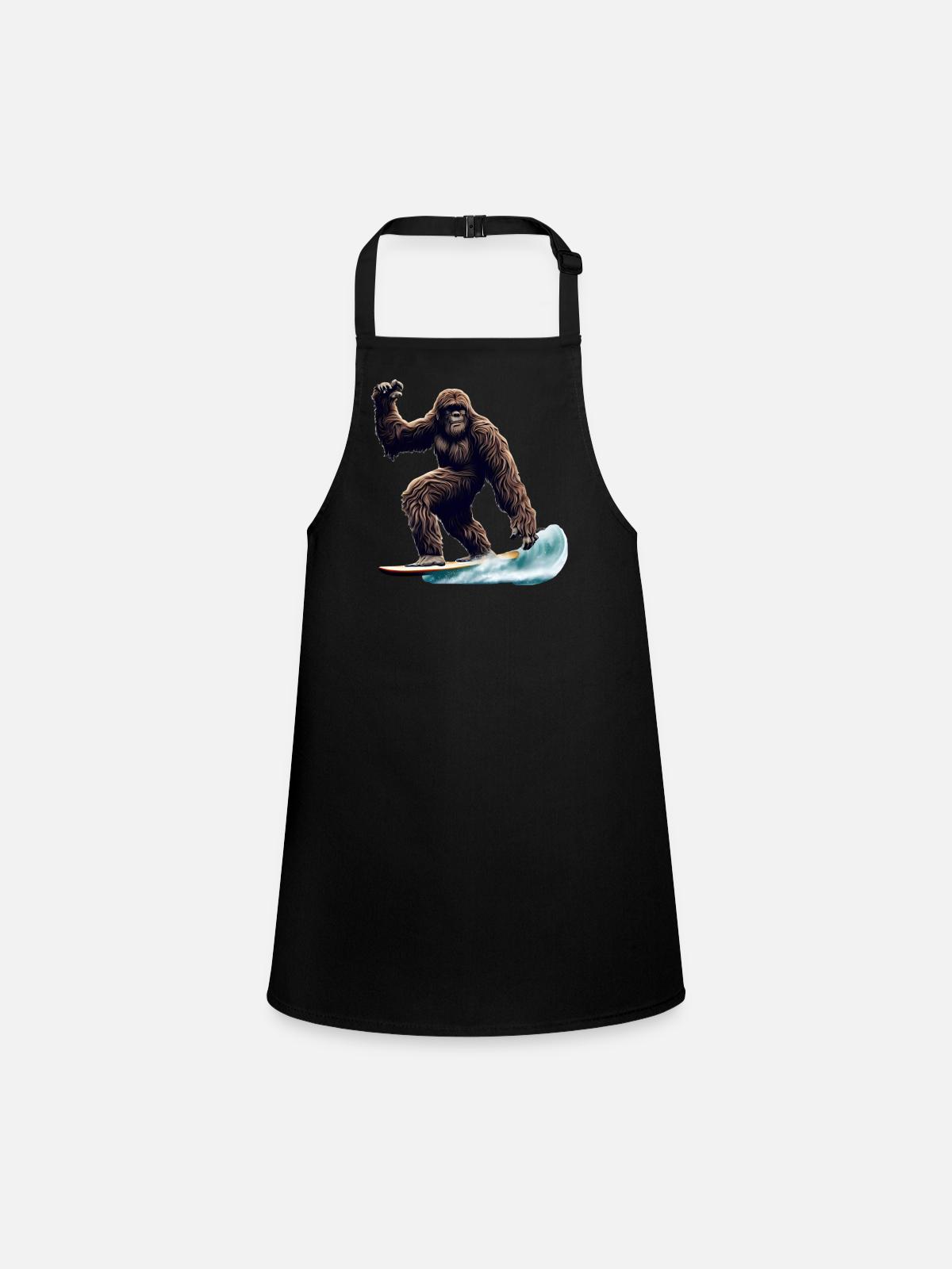 Bigfoot Surf - Tablier Enfant - noir - Devant