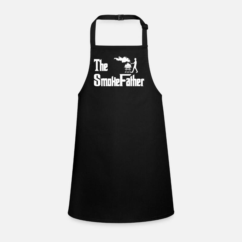 The Smoke Father Grill Artwork Schürze für Kinder