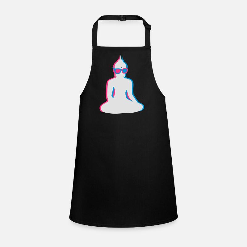 3D Bouddha avec lunettes 3D Tablier Enfant