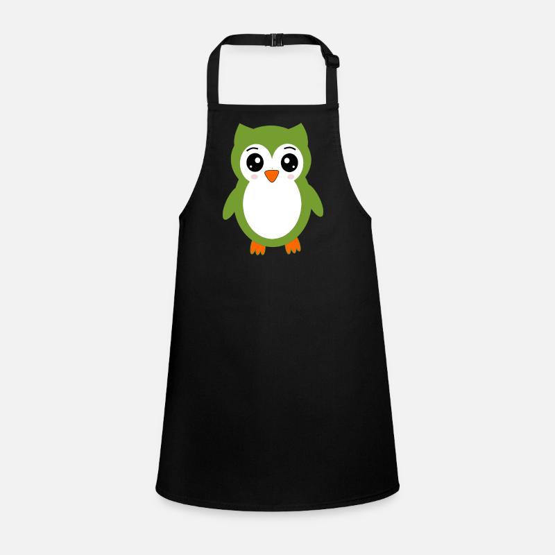 Owl Green Owl Children's Apron