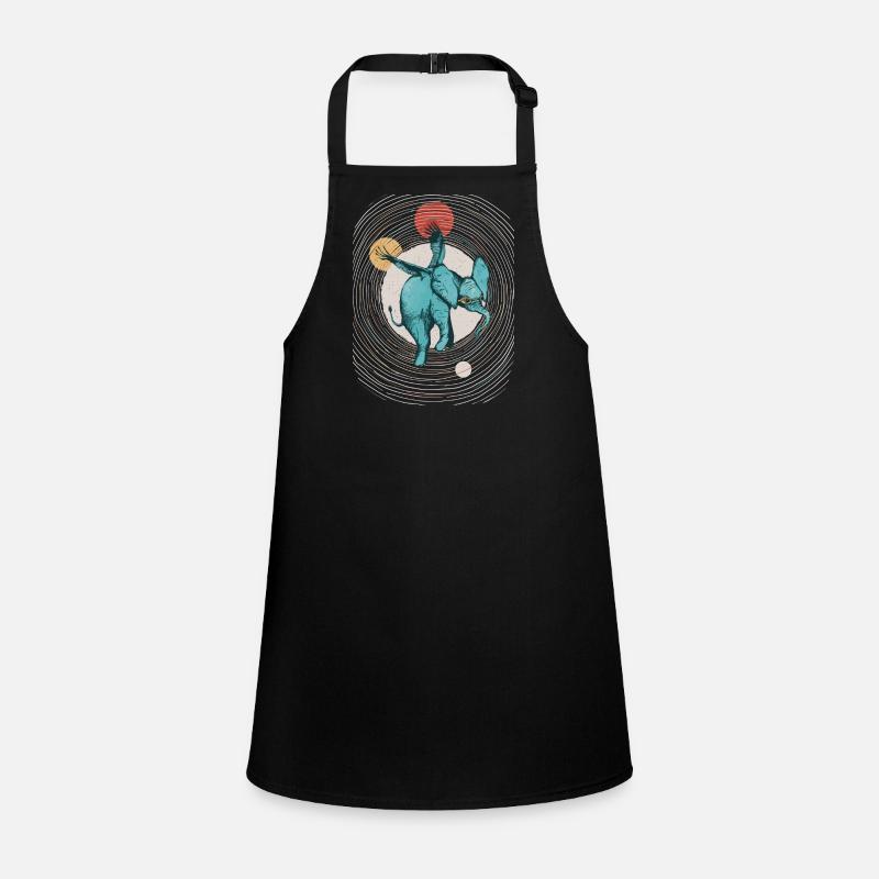 Flying elephant. Children's Apron