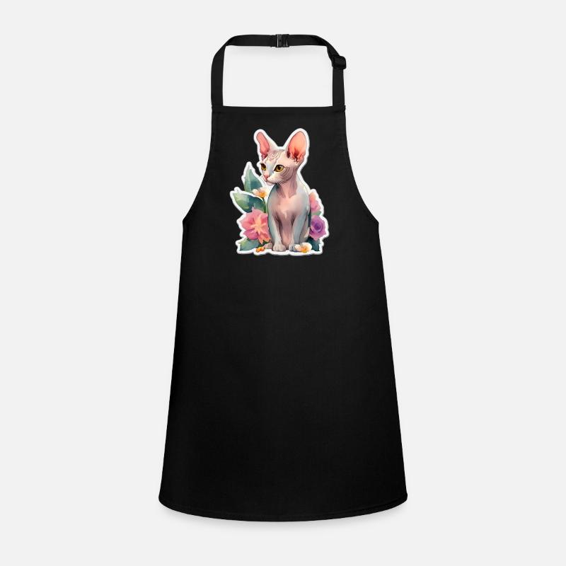 Chat Sphynx Tablier Enfant