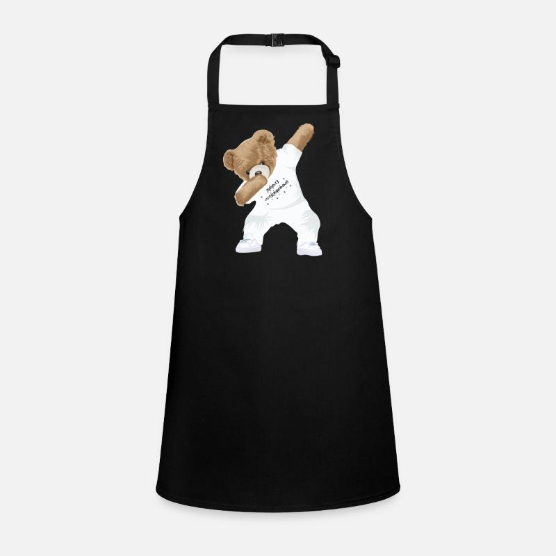 Dabbing Teddy Schürze für Kinder