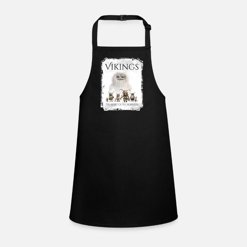 Do you like creatures from the far north? Take it! Children's Apron