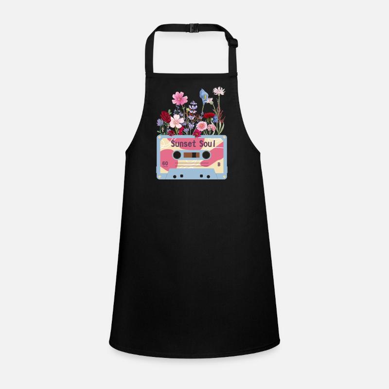 Bloemen Retro Video Cassette Schort voor kinderen