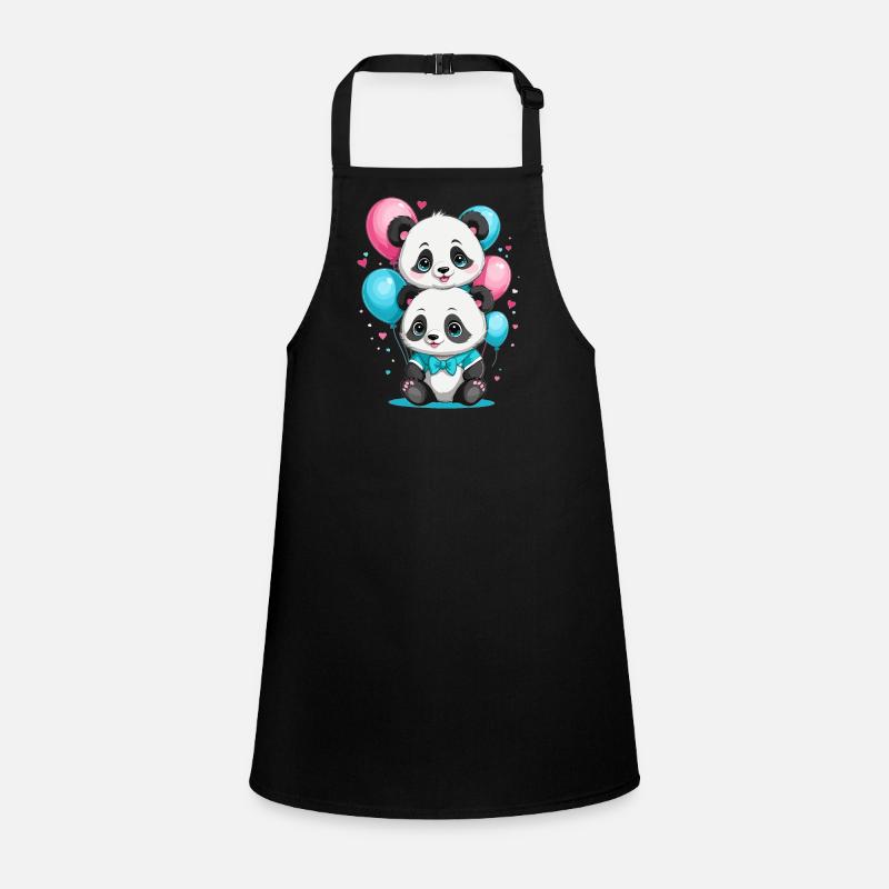 Cute Panda Children's Apron