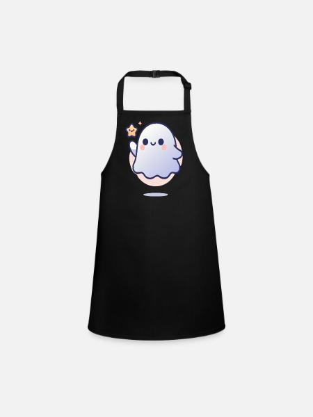 friendly spirit - Children's Apron - black - Front