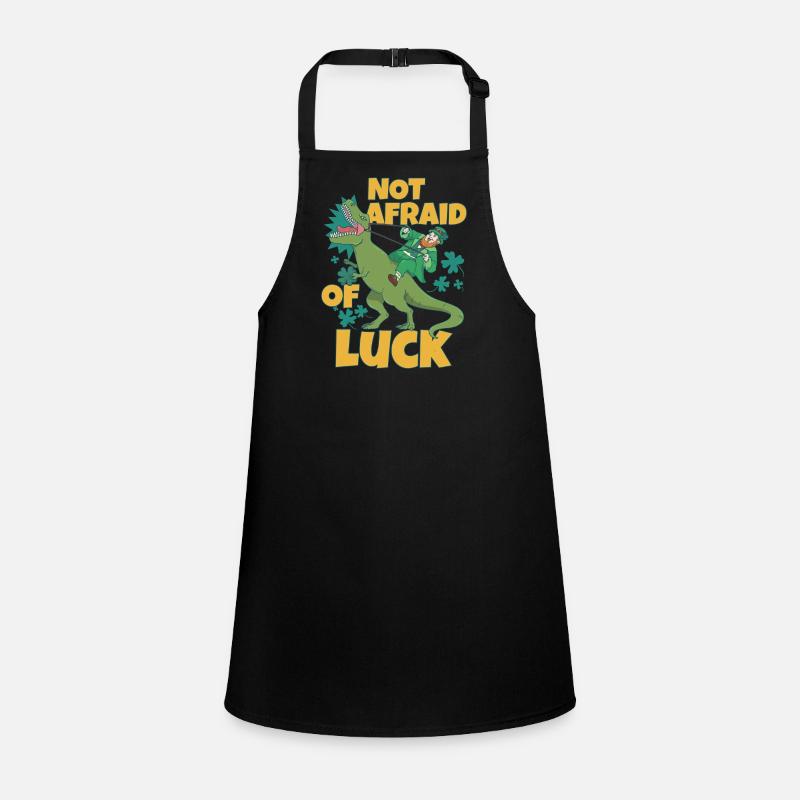 Not Afraid of Luck - Playful and Bold Design Schürze für Kinder