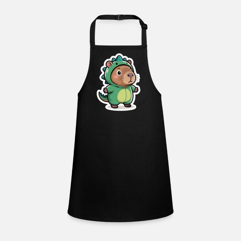 Capybara Dino Dinosaur Children's Apron