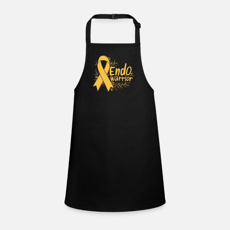 Motivation de sensibilisation à l'endométriose Endo Warrior Tablier Enfant