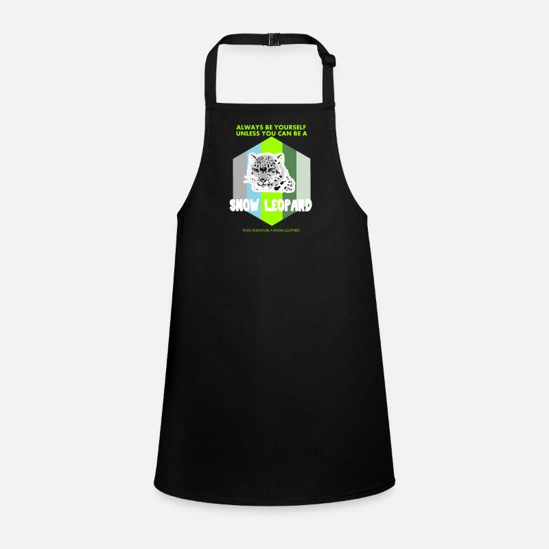 Be a Snow Leopard Gift Children's Apron