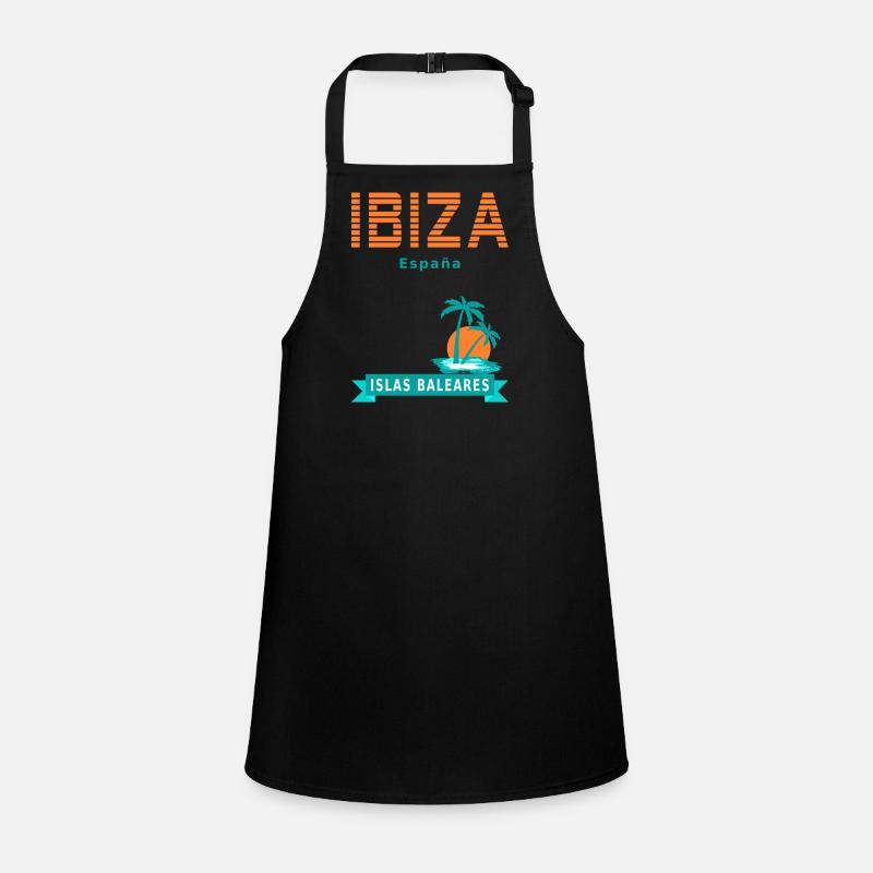 Ibiza - Spanien, neues originelles Design Schürze für Kinder