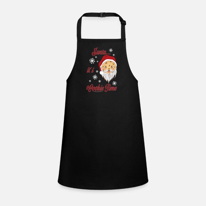 L’heure du cookie du Père Noël Tablier Enfant