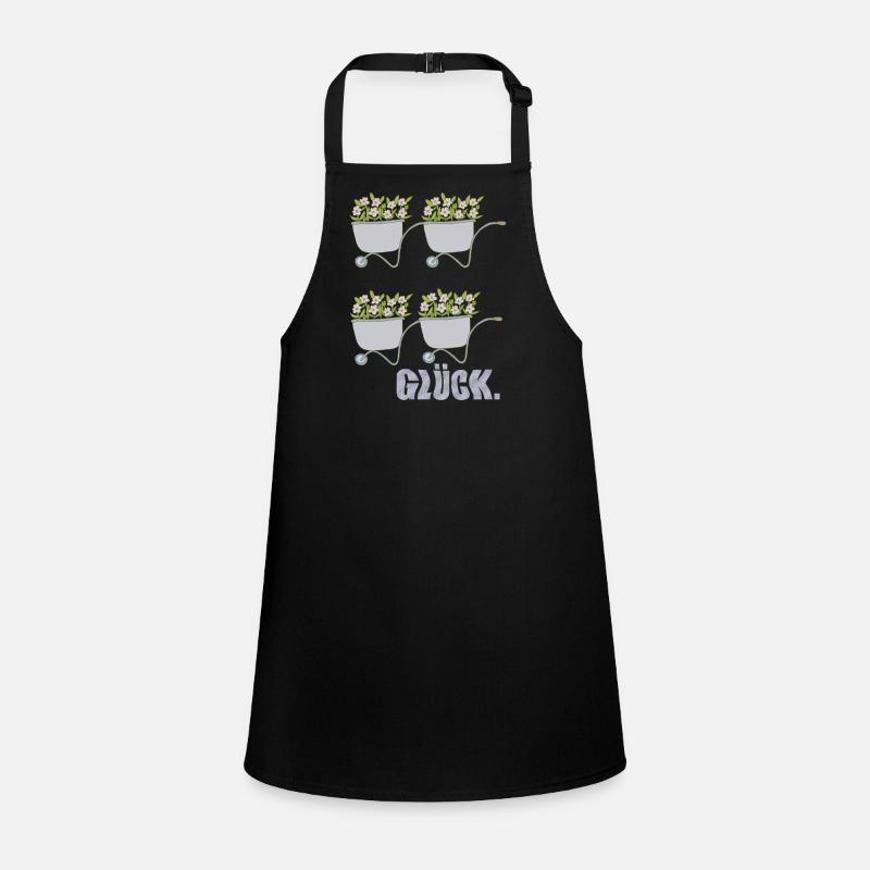 schubkarren glück Schürze für Kinder