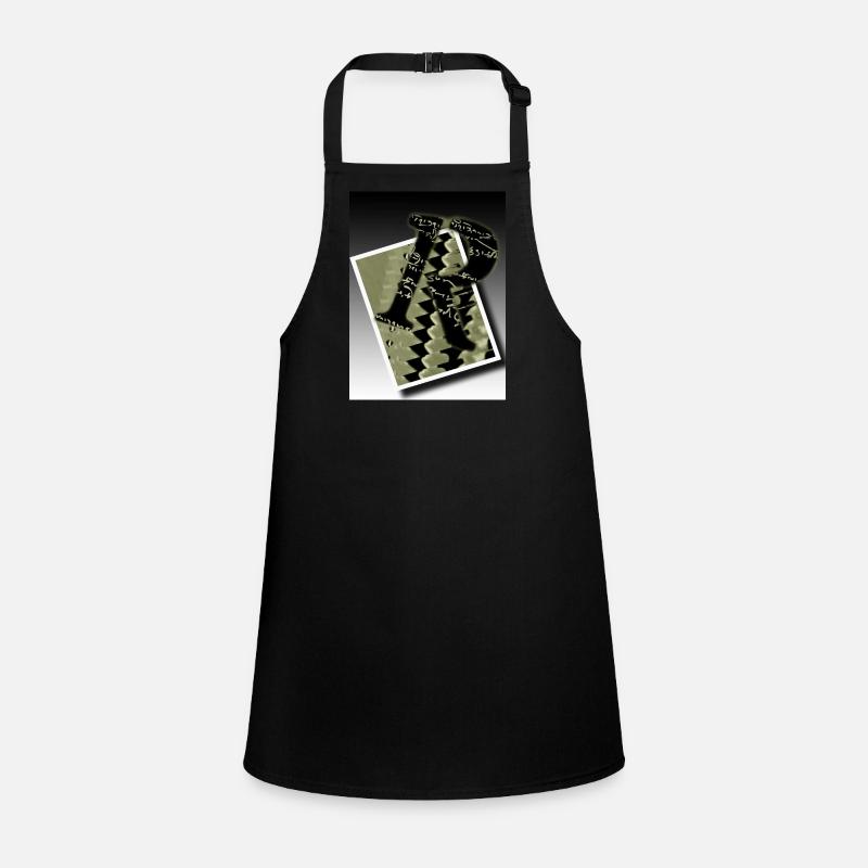 R Lettre Design R Tablier Enfant