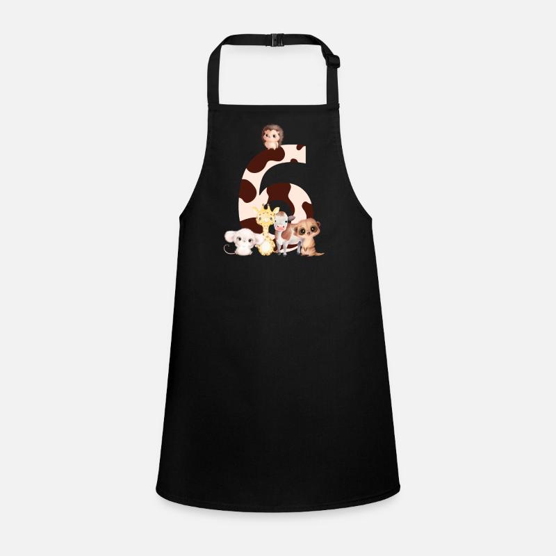 6th Anniversary - Sixth Anniversary Animals Children's Apron