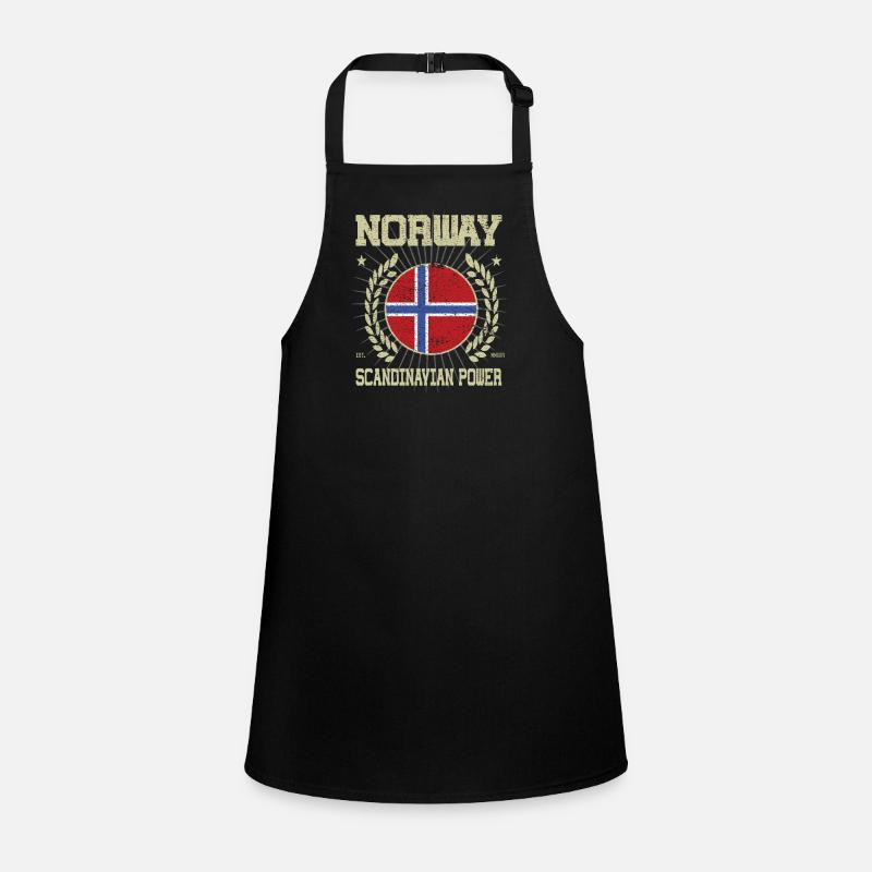 Design Cool Norvège Tablier Enfant