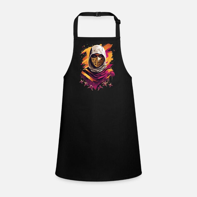 Guerrier samouraï ninja Tablier Enfant