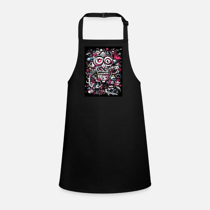 [MB] Imaginative monkey view Children's Apron