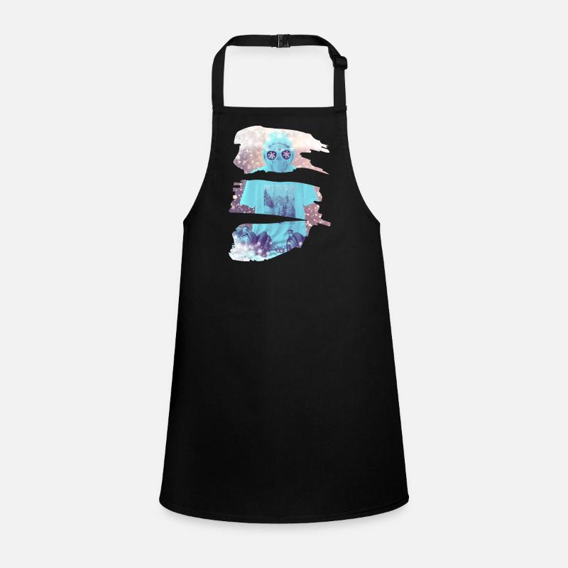 Es schneit Schürze für Kinder