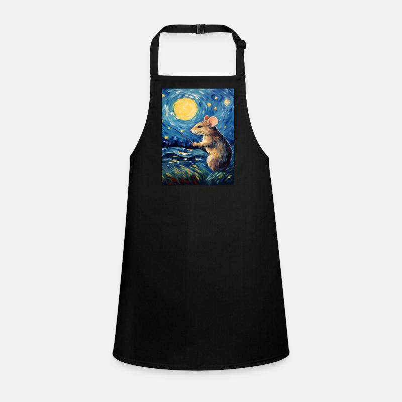Van Gogh Maus Schürze für Kinder