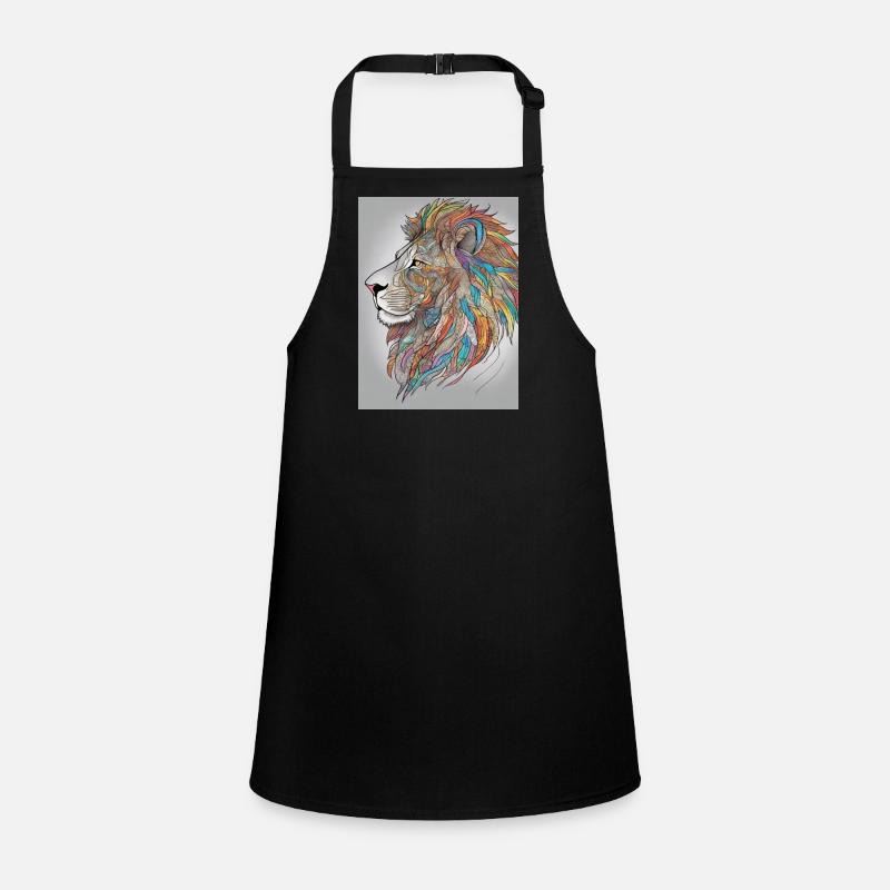 Colourful Lion Children's Apron