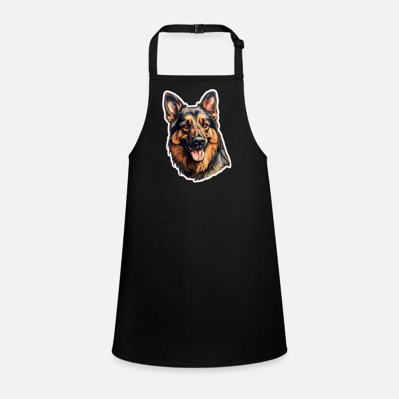 German Shepherd Artistic Children's Apron