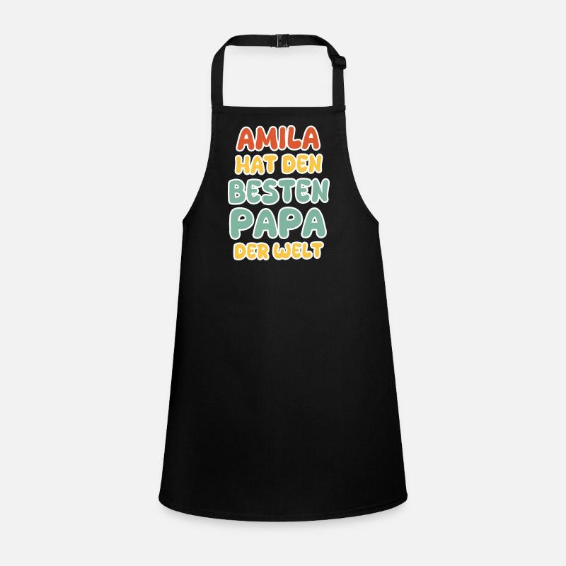 Amila as a baby Children's Apron