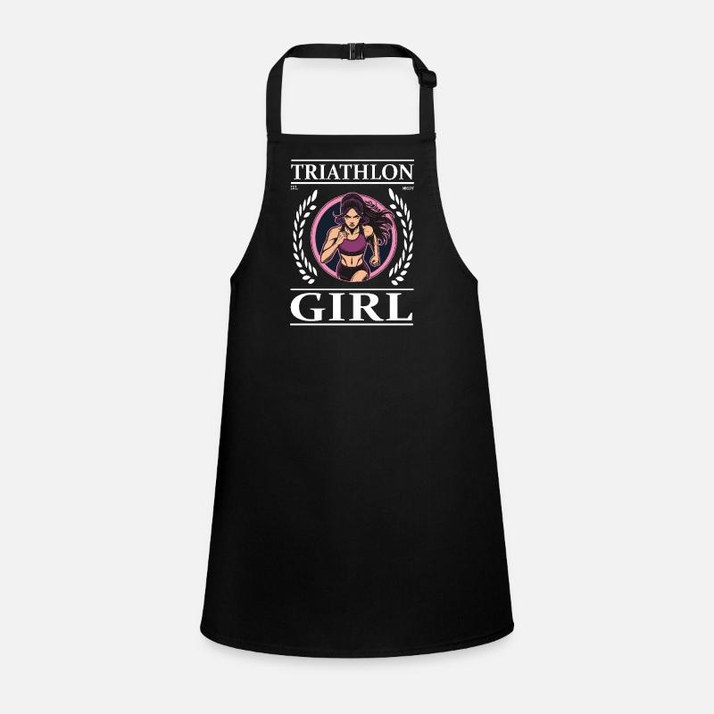 Triathlon Girl – For the endurance athlete Children's Apron