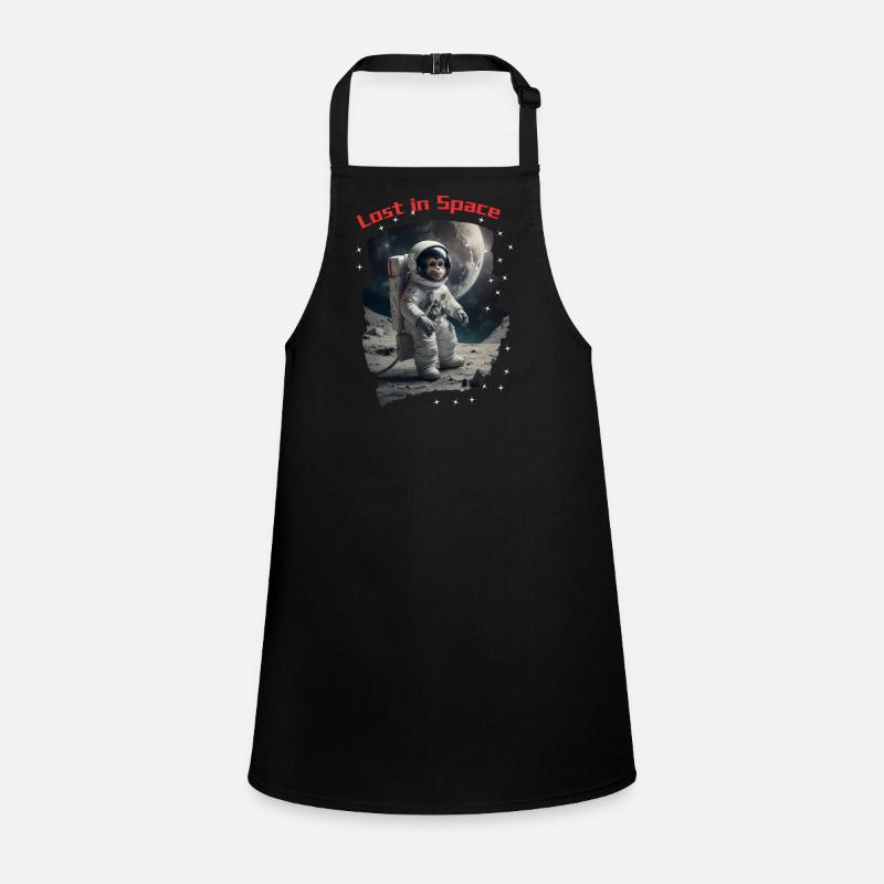 Lost in Space - Monkey as Astronaut Children's Apron