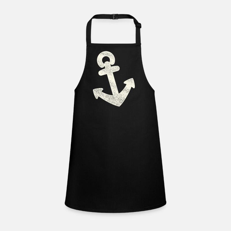 Anchor distressed Children's Apron