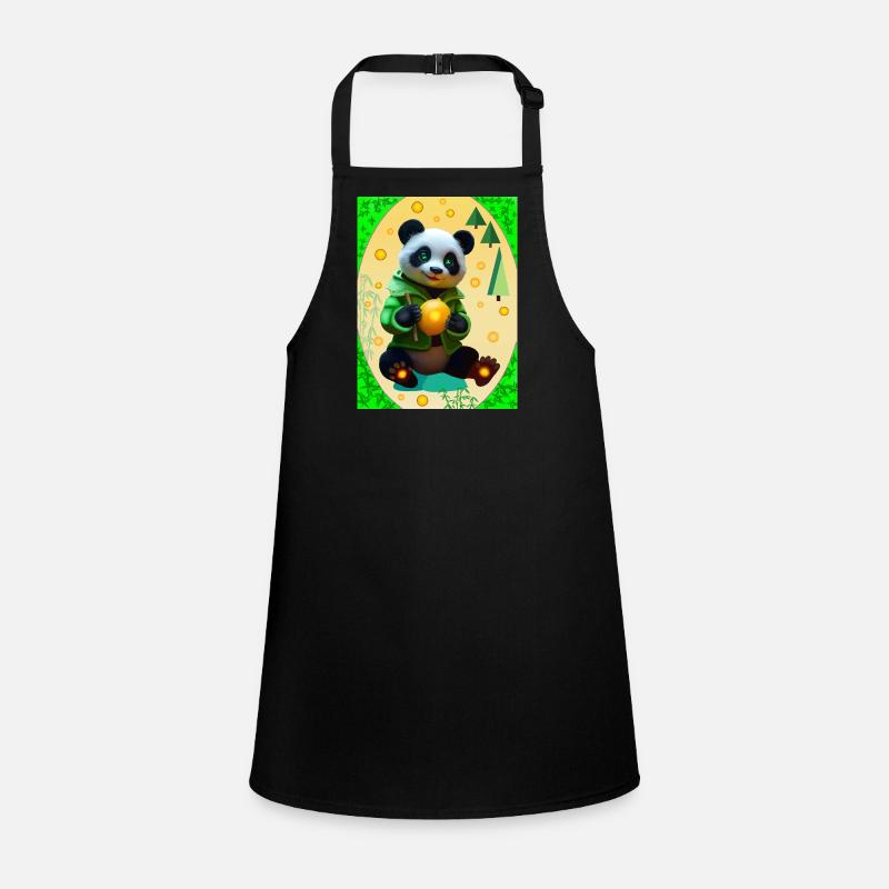 Charmanter Panda Schürze für Kinder