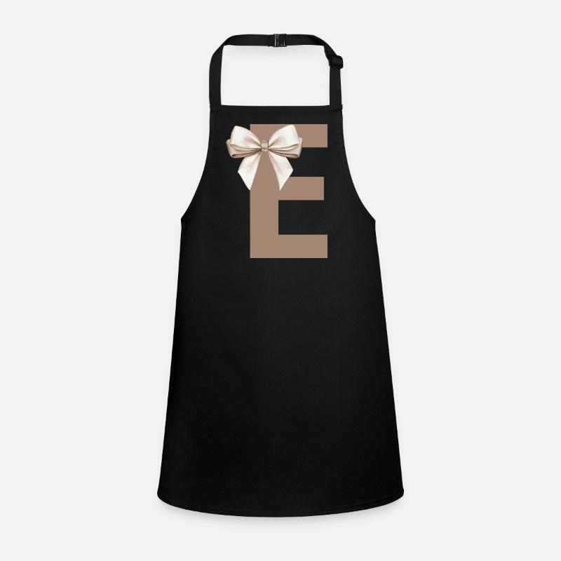 Letter E Knot Children's Apron