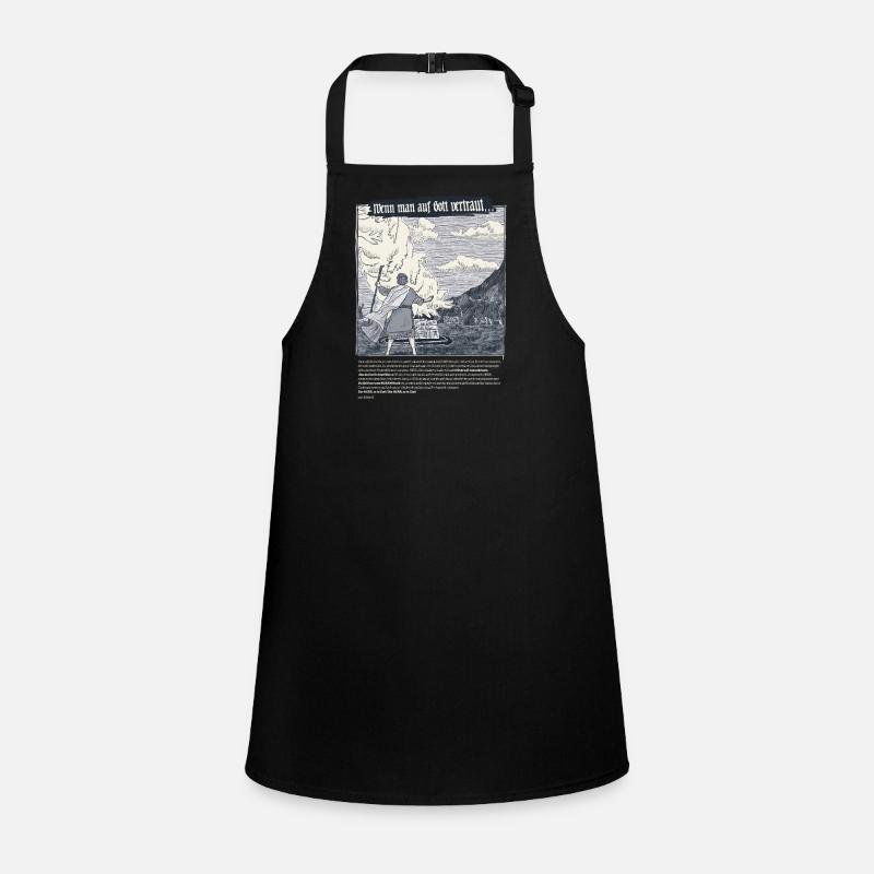 Elia vertraut Gott Schürze für Kinder